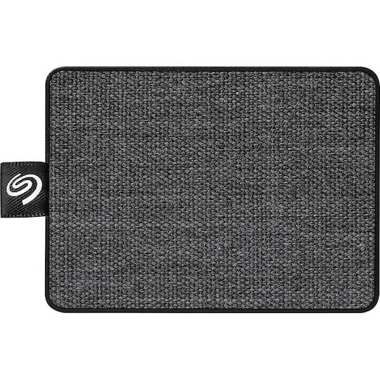 Seagate One Touch kannettava SSD, 500 GB (musta)