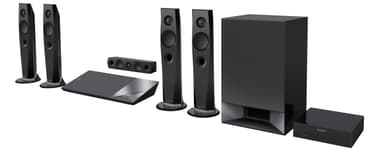 Sony 5.1 kotiteatteri 3D Blu-ray BDV-N7200W (musta)