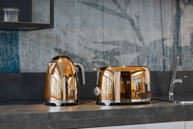 Smeg 50's Style leivänpaahdin TSF01 (ruusukulta)