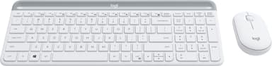 Logitech MK470 Slim Combo hiiri ja näppäimistö (valkoinen)