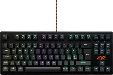 ADX RGB mekaaninen pelinäppäimistö (tenkeyless)