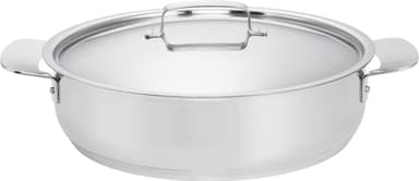 Fiskars All Steel paistovuoka kannella 1023764 (28 cm halkaisija)