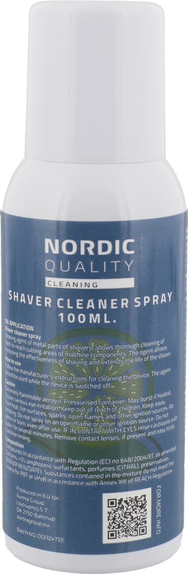 Nordic Quality parranajokoneen puhdistussuihke NQ352799