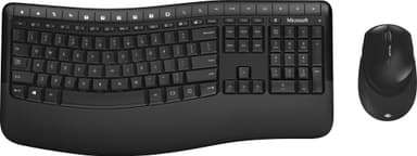 Microsoft Comfort 5050 Desktop näppäimistö ja hiiri