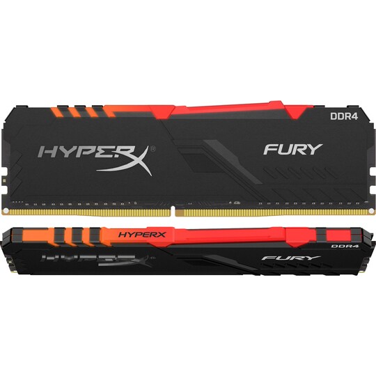 Kingston HyperX Fury Black RGB DDR4 RAM 16 GB keskusmuisti