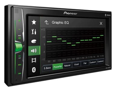 Pioneer MVH-A210BT - Bluetooth ja kosketusnäyttö