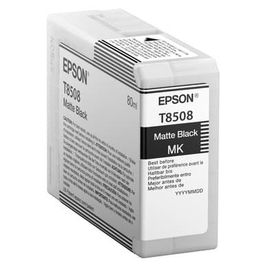 Epson UltraChrome HD T8508 mustekasetti (mattamusta)