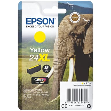 Epson Claria Photo HD 24 XL mustekasetti (keltainen)