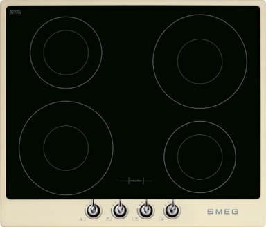 Smeg Victoria Aesthetic 60 cm induktiotaso SI964PM (kerma)