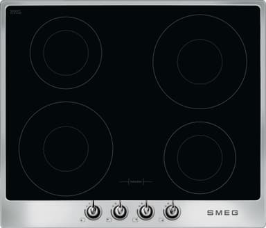 Smeg Victoria Aesthetic 60 cm induktiotaso SI964XM (ruostumaton teräs)