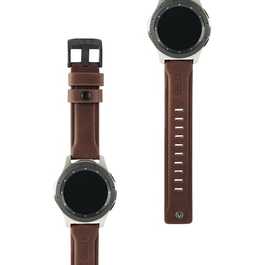 UAG Samsung Galaxy Watch 46 mm nahkaranneke (ruskea)