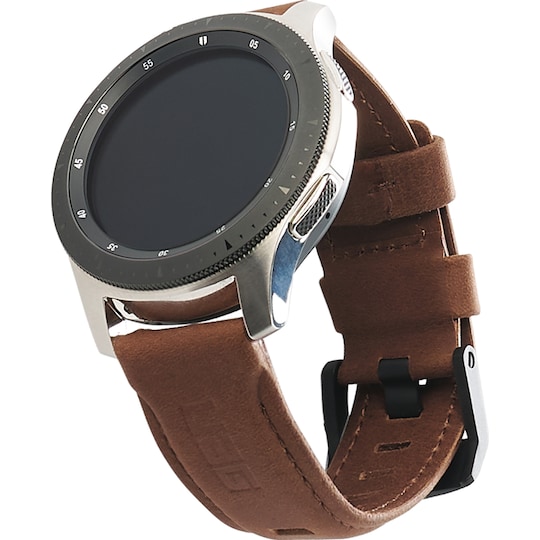 UAG Samsung Galaxy Watch 46 mm nahkaranneke (ruskea)