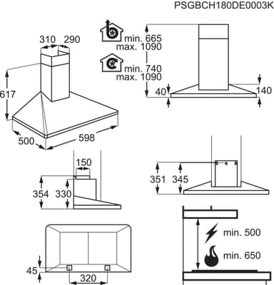 Electrolux liesituuletin EFF60560OW (valkoinen)