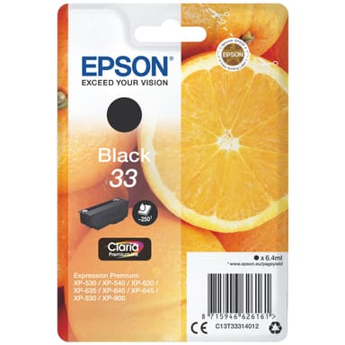 Epson Claria Premium 33 mustekasetti (musta)