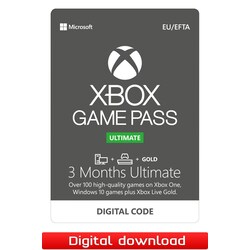 Xbox Game Pass Ultimate 3 kk tilaus