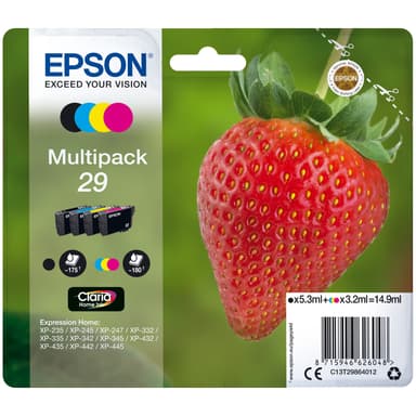 Epson Claria Home 29 mustekasetti (4 värin monipakkaus)
