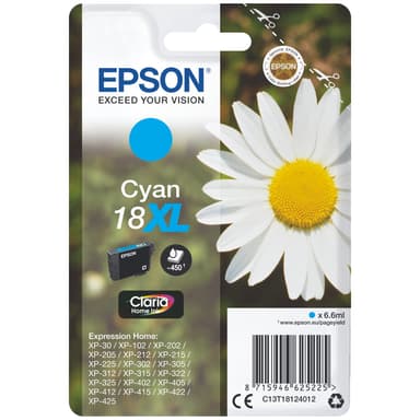 Epson Claria Home 18 XL mustekasetti (syaani)