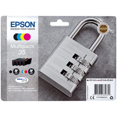 Epson DuraBrite Ultra 35 mustekasetti (4 värin monipakkaus)