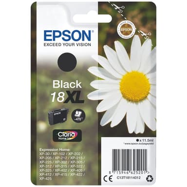 Epson Claria Home 18 XL mustekasetti (musta)