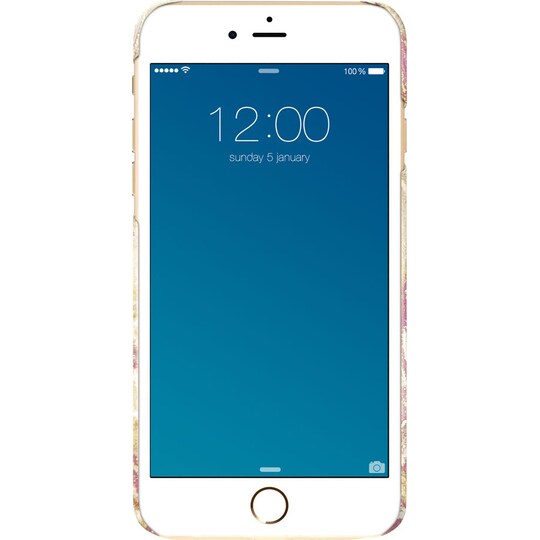 iDeal Fashion iPhone 6/6S/7/8 Plus suojakuori (Golden Blush Marble)
