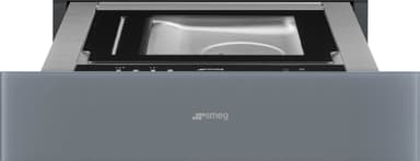 Smeg Linea kalusteisiin integroitava vakuumikone CPV115S (hopea)