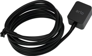 Arlo Pro virta-adapteri ulkotilaan (musta)