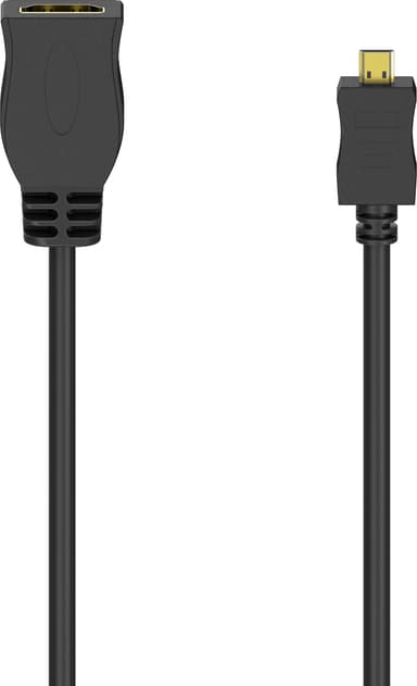 Hama HDMI Micro D - HDMI kaapeliadapteri