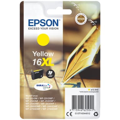 Epson DuraBrite Ultra 16 XL mustekasetti (keltainen)