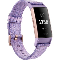 Fitbit Charge 3 Special Edt. aktiivisuusranneke (laventeli/ruusukulta)