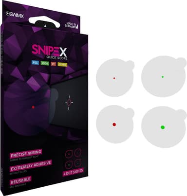 GaimX Snipex tähtäinpakkaus