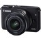 Canon EOS M10 kamera + 15-45 mm objektiivi (musta)