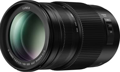 Panasonic Lumix G Vario 100-300 mm f/4-5.6 objektiivi