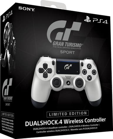 PS4 DualShock 4 GT Sport edition ohjain (hopea)