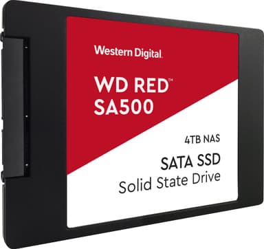WD Red SA500 sisäinen SATA SSD-muisti NAS-järjestelmiin (4 TB)