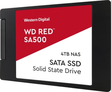 WD Red SA500 sisäinen SATA SSD-muisti NAS-järjestelmiin (4 TB)