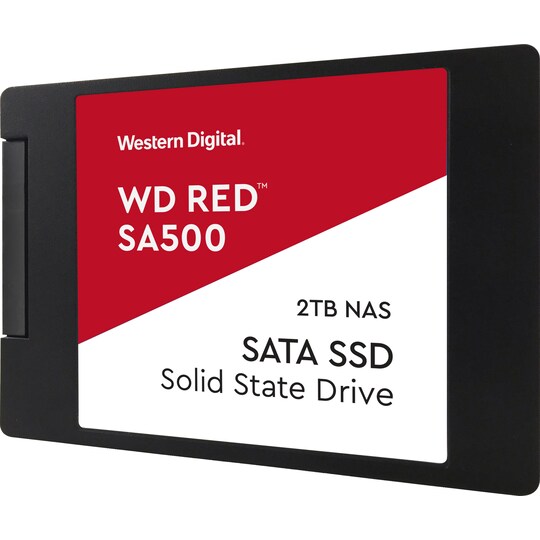 WD Red SA500 sisäinen SATA SSD-muisti NAS-järjestelmiin (2 TB)