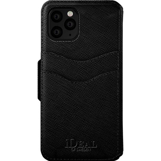 iDeal Wallet iPhone 11 Pro/X/XS lompakkokotelo (musta)