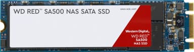 WD Red SA500 sisäinen M.2 SATA SSD-muisti NAS-järjestelmiin (2 TB)