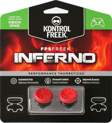 KontrolFreek FPS Freek Inferno Thumbsticks (punainen)