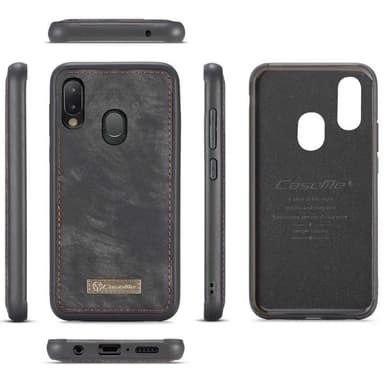 CaseMe Lompakkokotelo 11-kortti Samsung Galaxy A20e (SM-A202F)  - puna