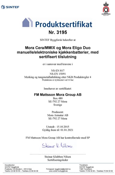 Mora Cera Duo K5 kosketusvapaa hana