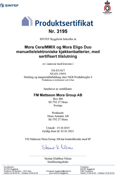 Mora Cera Duo Miniprofi kosketusvapaa hana