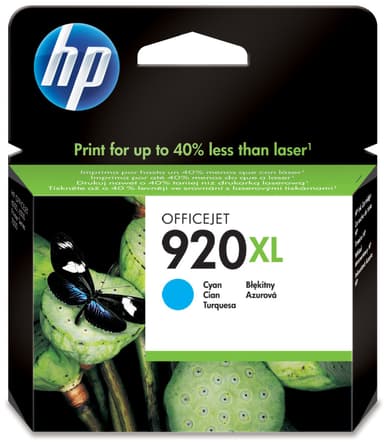 HP 920XL mustekasetti (syaani) HP 920XL mustekasetti (syaani)