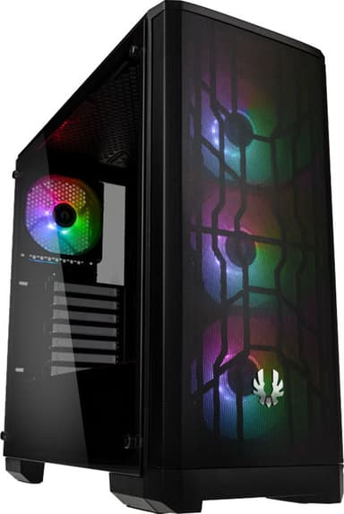Bitfenix Nova Mesh TG PC-kotelo (musta)