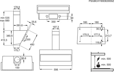 Electrolux liesituuletin LFV316K (musta)