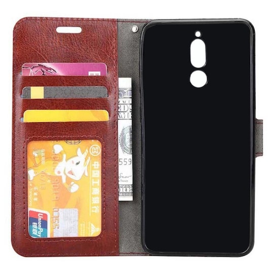 Lompakkokotelo 3-kortti Huawei Mate 10 Lite (RNE-L21)  - pinkki