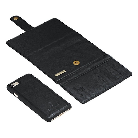 Lompakkotelo Tri-Fold 12-kortti iPhone 7/8  - ruskea