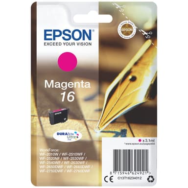 Epson DuraBrite Ultra 16 mustekasetti (magenta)