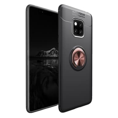 Slim Ring kotelo Huawei Mate 20 Pro (LYA-L29)  - musta