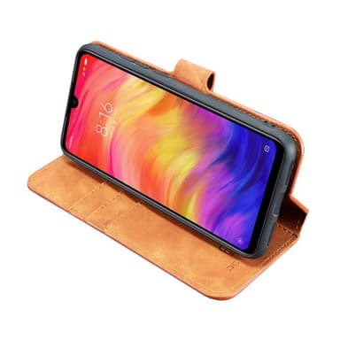 DG-Ming Lompakkokotelo 3-kortti Xiaomi Redmi Note 7 (6.3")  - harmaa